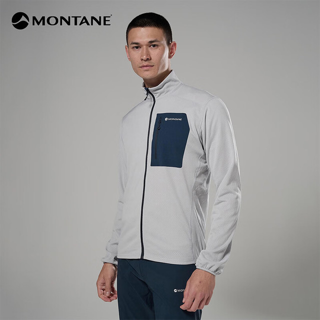 MONTANE Zepher 男款抑菌保暖OCTA抓绒外套