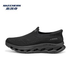 斯凯奇 GOWALKGLIDE-STEP2.0透气网面休闲鞋男217025-BBK