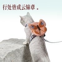 pet star 猫咪牵引绳遛猫绳子猫防挣脱不勒脖