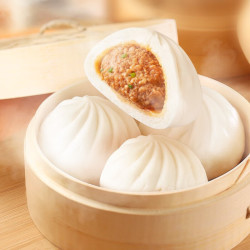 巴比 馒头鲜肉包300g*3袋18个