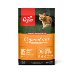 Orijen 渴望 原味鸡肉进口 成猫幼猫粮 7.2kg