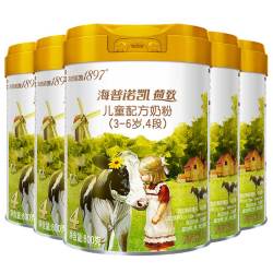 Hyproca1897 荷致荷兰优质奶源儿童奶粉4段 800g*6罐