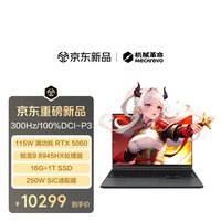 机械革命 蛟龙16Pro 2026款 16英寸 第八代锐龙版 灰色（锐龙R9-8945HX、RTX5060、16GB、1TB、2560*1600、180Hz）
