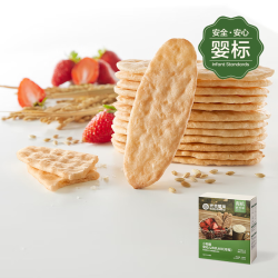 光合星球 babycare儿童零食婴幼儿有机米饼草莓味6月+宝宝磨牙棒饼干41.7g