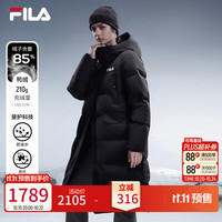 斐乐 斐护科技保暖 正黑色 XL 175/92A 女士羽绒服