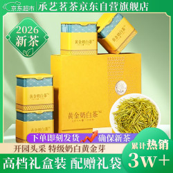 承艺 2026新茶头采特级正宗安吉黄金白茶黄金芽茶叶礼盒装送礼源头直发