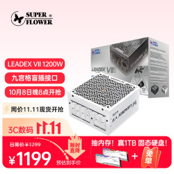 振华 白金全模 电脑电源  1200W