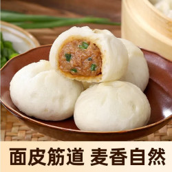 巴比 老面小笼包鲜肉包子  780g*3袋