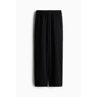 H&M 女装松紧腰宽松直筒休闲裤