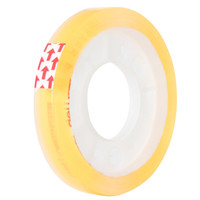 得力 易撕彩色透明办公文具胶带/小胶带 8mm