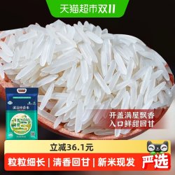 瑶珍 溪谷长粒香大米2025年新米10斤优质猫牙米真空籼米一级丝苗米