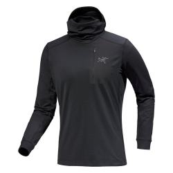 始祖鸟 加拿大直邮Arc'teryx Rho LT Hoody 男士轻便舒适修身基础层