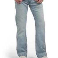 Levi's 517 微喇修身 浅蓝色 牛仔裤