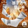 SPORTS HOUSE 速干防滑缓震 白色 39-44码 徒步袜