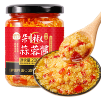 湾琴河 剁椒蒜蓉酱 200g