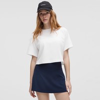 lululemon All Yours 女士棉混纺短款短袖 T 恤 丨lululemon丨LW3JSJS