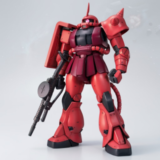 万代 MG 1/100 红彗星夏亚专用红扎古 VER.2.0 拼装模型