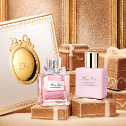 Dior 小姐花漾香水礼盒(香水50ml+身体乳75ml)生日礼物送女友