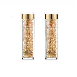 伊丽莎白·雅顿 ElizabethArden/雅顿金胶时空焕活胶囊精华液修护补水保湿90粒*2