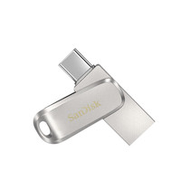 闪迪 至尊高速系列 酷锃 DDC4 USB3.1 U盘 银色 128GB Type-C