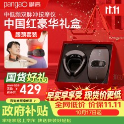 攀高 腰部颈部按摩器Waist 1+P6灰 腰椎颈椎按摩仪 礼盒套装