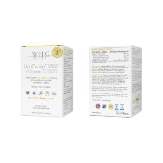 今日必买：WHC 鱼油DHA维生素D 60粒