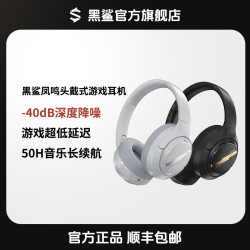 黑鲨 蓝牙耳机电竞版长续航无线降噪细节正品
