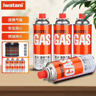 岩谷 便携气瓶 白橙 250g*4