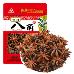 川珍 八角大料炖肉香辛料烧卤肉调料包火锅底料 八角100g袋装
