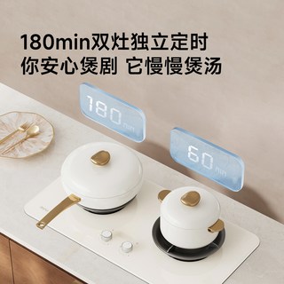 小吉 DBW 4.6KW大火力 定时双灶燃气灶