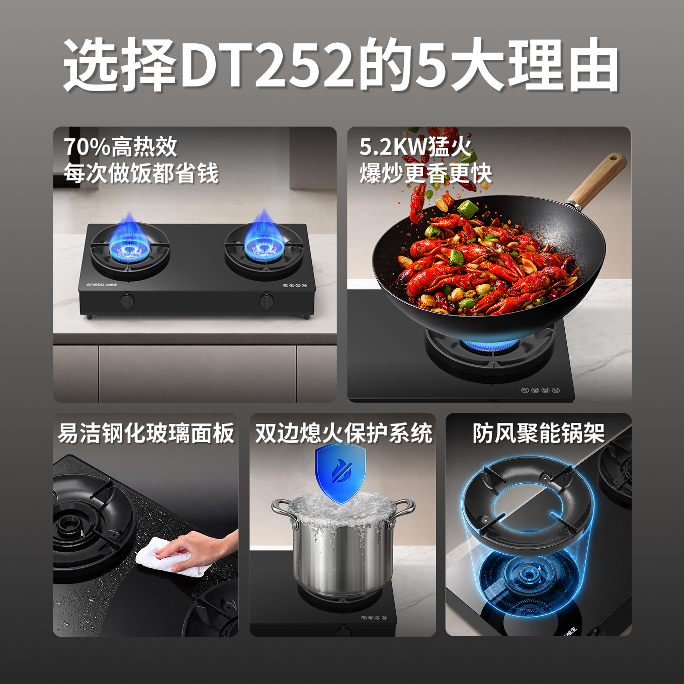 中国燃气中燃宝台式天然气燃气灶煤气灶家用双灶液化气灶以旧换新