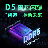 金百达 黑刃 DDR5 6000MHz RGB灯条 16GB 内存