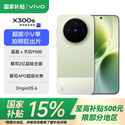 vivo X300s 5G手机 16GB+512GB 胶片绿