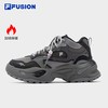 斐乐 软糖鞋丨FILA FUSION高帮加绒冬季女鞋保暖老爹鞋厚底运动鞋