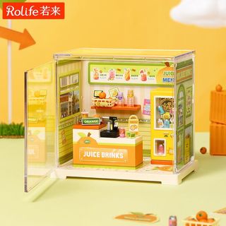 若来 MINI超级迷你世界 拼装微缩模型