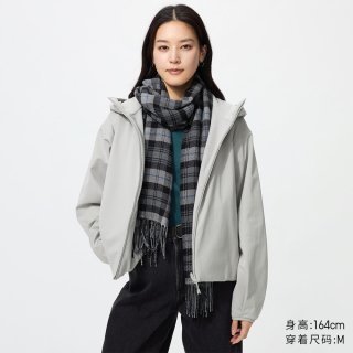 【双面防风】摇粒绒连帽女士外套 487603