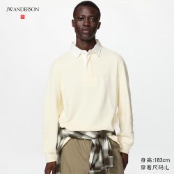 休闲POLO衫/长袖优衣库男装合作款T恤488751