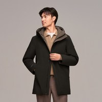 波司登 男士中长款鹅绒羽绒服