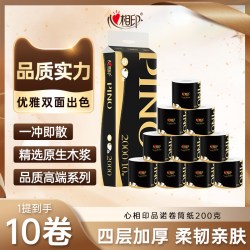 品诺 黑色经典系列 有芯卷纸