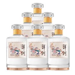 洋河 仕女图版老名酒42度500ml*6瓶浓香自饮送礼光瓶酒水