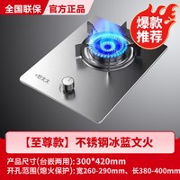 传家好太太 煤气灶燃气灶单灶家用天然气液化气嵌入式台式爆炒厨房