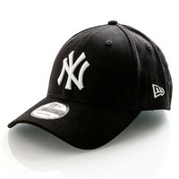 百亿补贴：NEW ERA NEWERA纽亦华9FORTY洋基NY可调节弯檐棒球帽黑色10531941