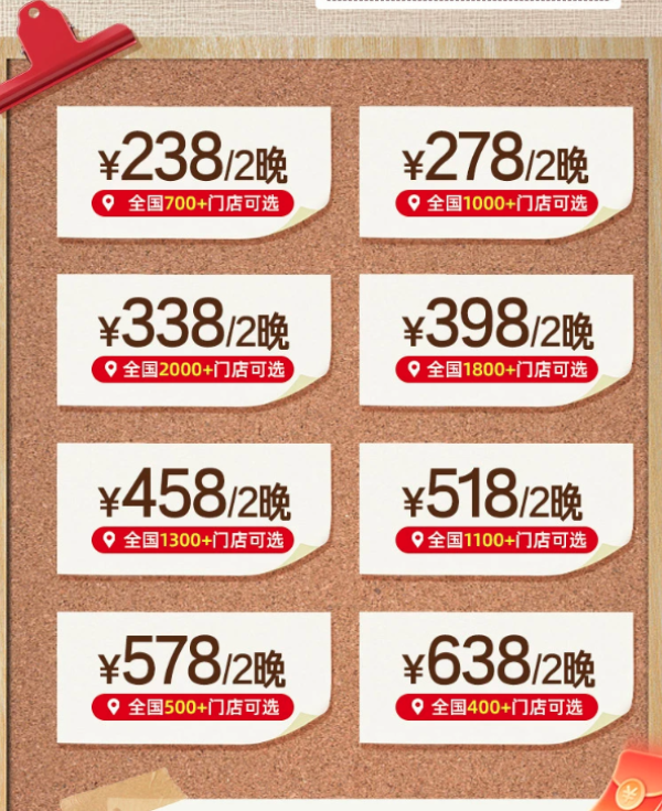 飞猪双11各大酒店集团通兑推荐汇总！款款超值，总有你的菜～