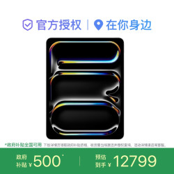 苹果 iPad Pro 2025款 13英寸 平板电脑 M5 芯片