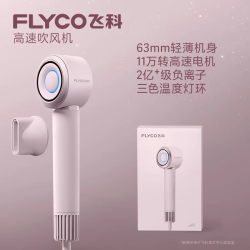 飞科 高速吹风机家用负离子护发大风力速干电吹风筒送女友FH6371