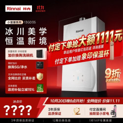 林内 JSQ26-GD35 五维恒温 13L 天然气燃气热水器