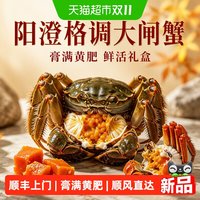 88VIP：阳澄格调大闸蟹全母2.8两-3.0两 蟹鲜活螃蟹湖蟹现货水产礼盒海鲜礼盒