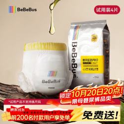 BeBeBus 装仔Pro安睡拉拉裤 2XL 4片