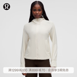 lululemon Lightweight Stretch 女士轻盈版夹克 浅象牙白 S