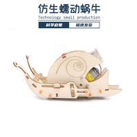玩小匠 仿生蜗牛手工材料包 物理科学实验套装